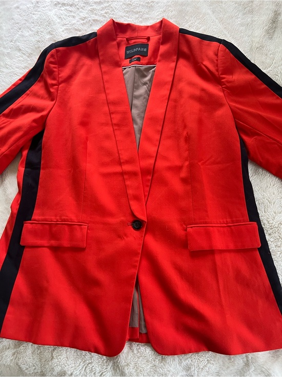 Wildfang Jackets & Blazers - WILDFANG Empower Tux Blazer in Orange (Blazer ONLY-matching pants in closet!)
